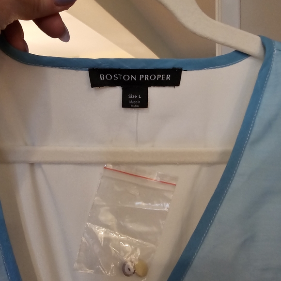 Boston Proper Multicolor Gradient Maxi Dress - Picture 3 of 7